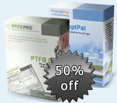 50% OFF PTFB Pro  or PromptPal